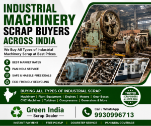 Industrial Machinery Scrap Buyer in India