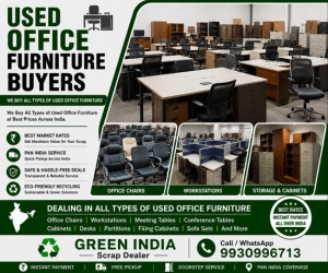 Used Office Furniture Buyers in Mumbai | Green India